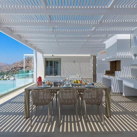 Villa Dione In Pefkos, Area Lindos (Rhodes)